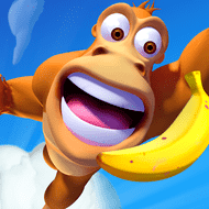 Banana Kong Blast (MOD, много бананов)