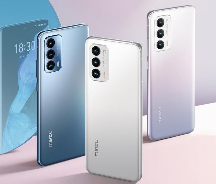 Meizu unveiled the flagship Meizu 18