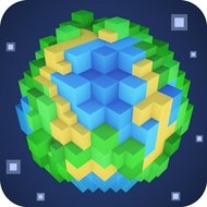 Planet of Cubes - Blocks Craft