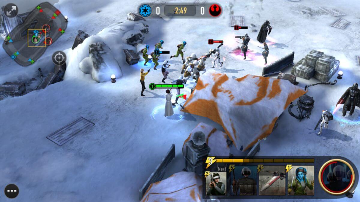 MOBA Star Wars: Force Arena от Netmarble