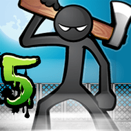 Anger of Stick 5: Zombie (MOD, много денег)