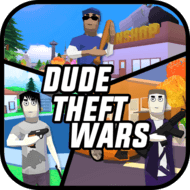 Dude Theft Wars (MOD, много денег).apk