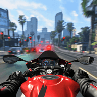 Traffic Bike Rush Driving City (MOD, много денег)