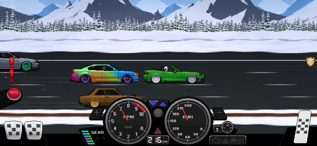 Pixel Car Racer (MOD, много денег)