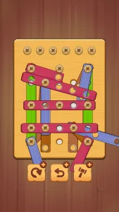 Wood Nuts & Bolts Puzzle (MOD, Unlimited Coins)
