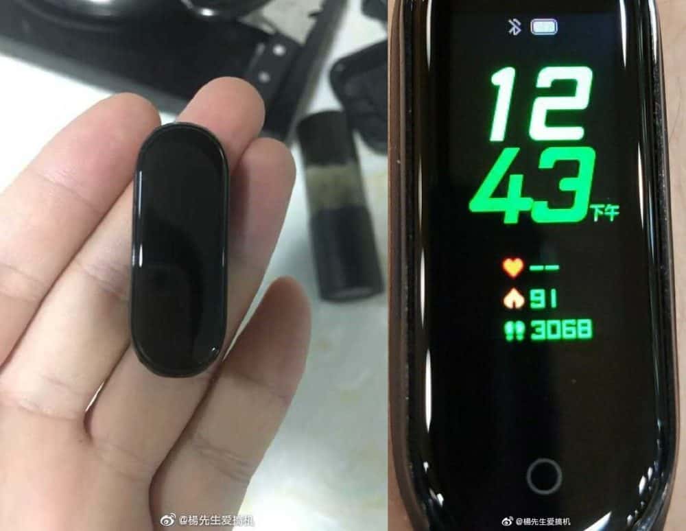 Real photos Xiaomi Mi Band 4